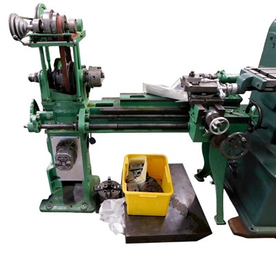 Lot 948 - An Alan West & Co Limited lathe, to include...