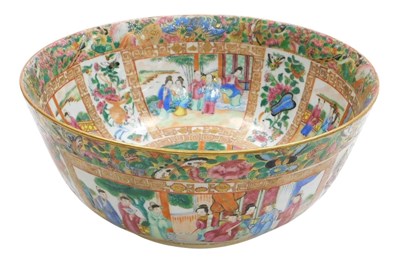 Lot 9 - A Qing dynasty Chinese export famille rose...