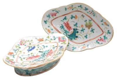 Lot 78 - A pair of Tonghzi Chinese famille rose...