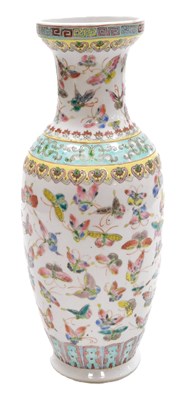 Lot 88 - A Chinese famille rose porcelain vase, of...