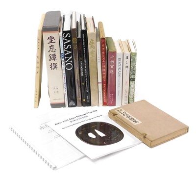Lot 94 - Books on Japanese sword fittings, including...