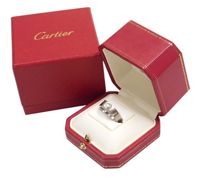 Lot 305 - A Cartier 18ct white gold and diamond...