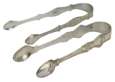 Lot 39 - A pair of Victorian silver Albert pattern...