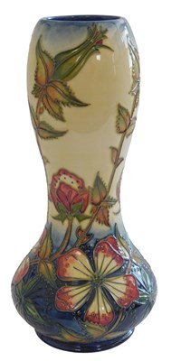 Lot 379 - A Moorcroft pottery vase decorated in the...