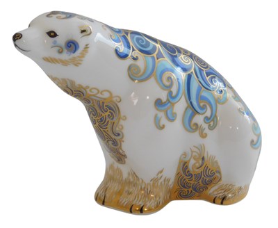 Lot 102 - A Royal Crown Derby porcelain Aurora Polar...