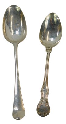 Lot 41 - A group of silver spoons, comprising a...