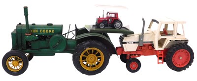 Lot 137 - A tin plate model of a John Deere 1931 GP...