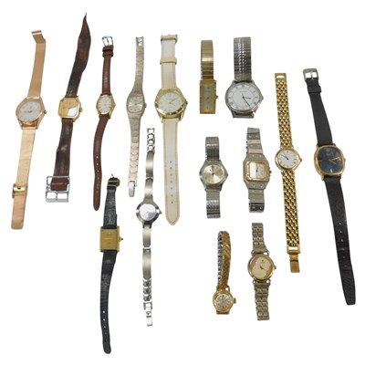 Lot 86 - A group of lady's wristwatches, to include...