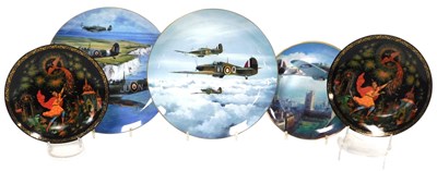 Lot 68 - Two Russian collector's plates, by Tianex,...