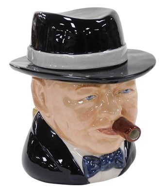 Lot 57 - A Bairstow Manor Pottery character jug The...
