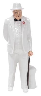 Lot 60 - A Royal Doulton figure modelled as Sir Winston...