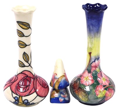 Lot 78 - An Old Tuptonware pottery vase, tube line...