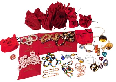 Lot 172 - Kenneth J Lane costume jewellery, necklaces,...