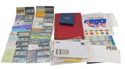Lot 226 - A group of British Mint stamps presentation...