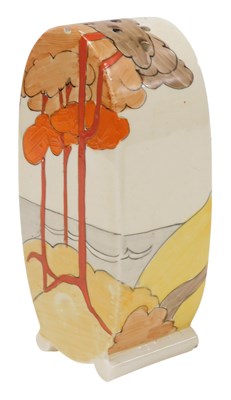 Lot 12 - A Clarice Cliff pottery Coral Firs pattern...