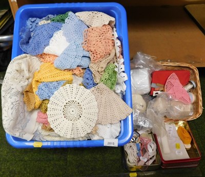 Lot 2015 - Haberdashery related items, to include various...