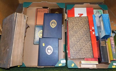 Lot 2035 - Various books, to include an early 19thC...