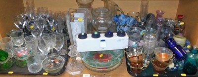 Lot 2065 - A group of glassware, to include drinking...