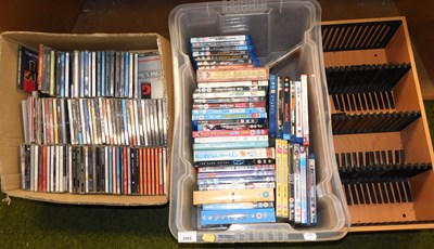 Lot 2066 - Various CDs, DVDs, etc., to include Hot Fuzz,...
