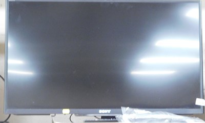 Lot 2070 - A Sony Bravia 32" television, with lead and...