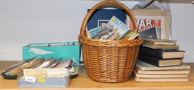 Lot 2076 - A group of ephemera, to include various 20thC...
