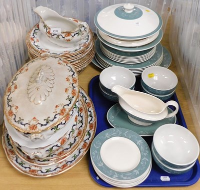 Lot 2132 - A Royal Doulton Cascade pattern part dinner...