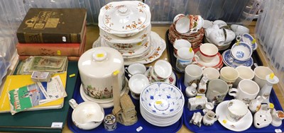Lot 2135 - General household effects, to include part tea...