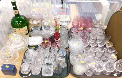 Lot 2138 - A group of glassware, to include drinking...