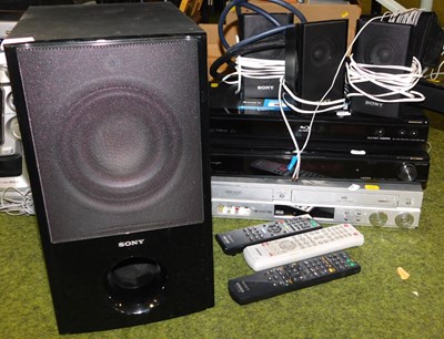 Lot 2141 - A group of audio equipment, to include a...