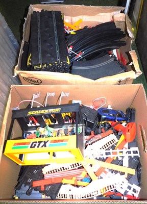 Lot 2151 - Scalextric, to include track, cars,...