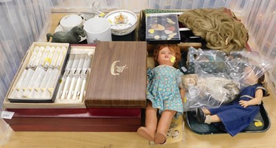 Lot 2161 - A pin up doll by Pedigree, together with...