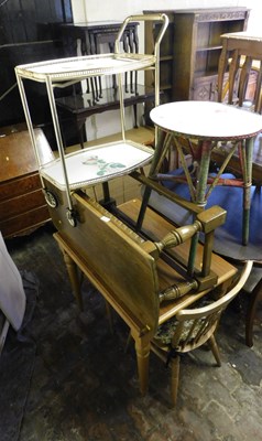 Lot 1061 - A group of furniture, to include a kitchen...