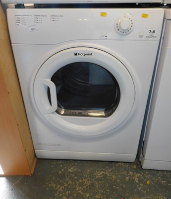 Lot 1031 - A Hotpoint 7kg Aquarius tumble dryer, TVFM70.