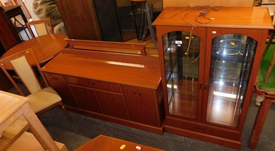 Lot 1111 - A Morris Furniture Company dining suite,...