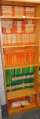 Lot 1108 - Various Penguin paperbacks, orange and green...