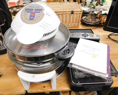 Lot 2214 - An Andrew James halogen oven, together with a...