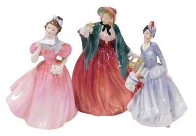 Lot 227 - Three Royal Doulton porcelain...