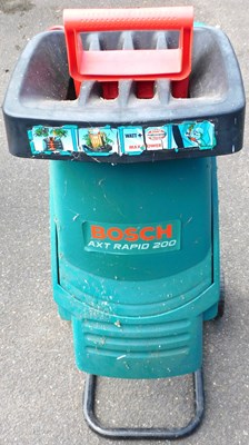 Lot 1165 - A Bosch electric garden shredder, AXT Rapid 200.