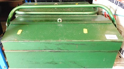 Lot 1177 - Two Agricastrol cantilever toolboxes,...