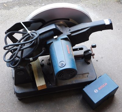 Lot 355 - A Bosch electric cut off saw, GCO 14-1.