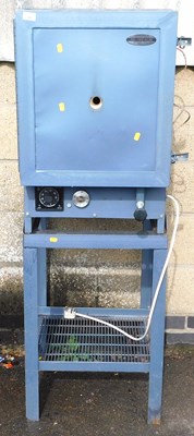 Lot 365 - A Tru-Fire Kilns blue painted electric kiln,...