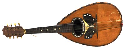 Lot 284 - An Italian mandolin, by Enrico Goldini of...