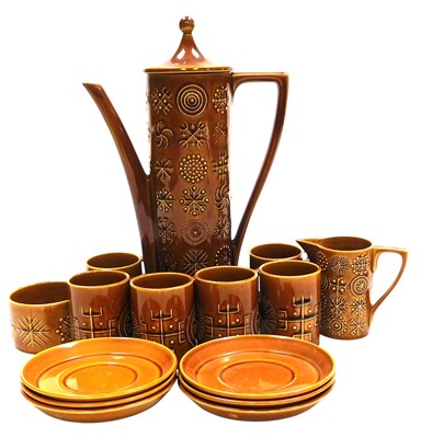 Lot 294 - A Portmeirion pottery Totem pattern part...