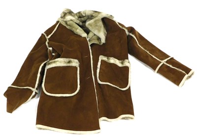 Lot 378 - A Dennis Vasso ladies faux fur and suede...