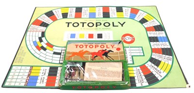 Lot 419 - A vintage Waddington Totopoly Great Race Game,...