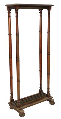Lot 500 - A Victorian mahogany dining room leaf...