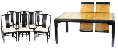 Lot 502 - A Chinese stained hardwood and burl wood draw...