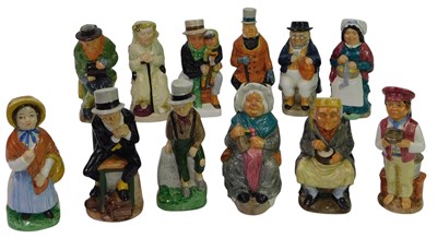 Lot 142 - A set of twelve Franklin porcelain Charles...