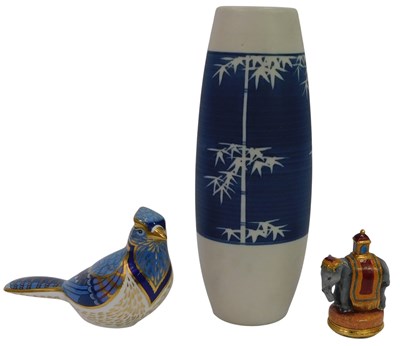 Lot 146 - A Royal Crown Derby porcelain paperweight,...