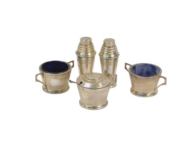Lot 316 - An Edward VIII Sampson and Mordan Art Deco...